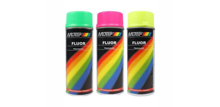 Фарба акрилова флуоресцентна Motip Effect Fluor, аерозоль 400 мл