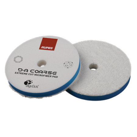 Полірувальний круг синій з екстражорсткої мікрофібри Rupes  D-A COARSE Microfiber Extreme Cut Pad