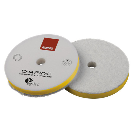 Полірувальний круг білий з ультра-м'якої мікрофібри Rupes D-A ULTRA-FINE Microfiber Polishing Pad