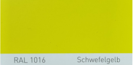 Краска акриловая RAL 1016 SCHWEFELGELB, Sulfur yellow
