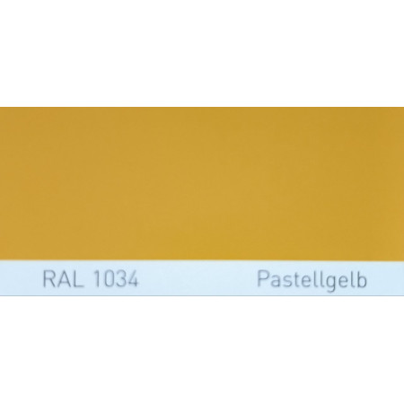 Фарба акрилова RAL 1034 PASTELLGELB, Pastel yellow