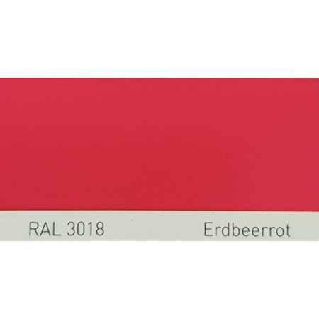 Фарба акрилова RAL 3018 ERDBEERROT, Strawberry red