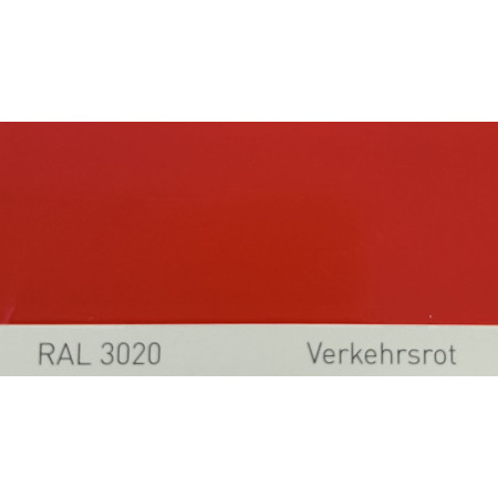 Фарба акрилова RAL 3020 VERKEHRSROT, Traffic red
