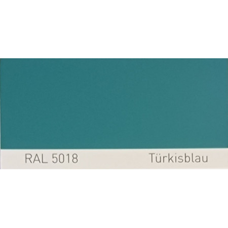 Фарба акрилова RAL 5018 TUERKISBLAU, Turquoise blue Фарба акрилова RAL 5018 TUERKISBLAU, Turquoise blue