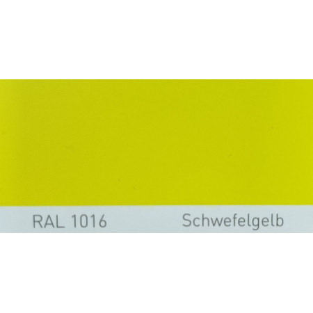 Фарба поліуретанова для металу (DTM)  Simplex, RAL 1016 SCHWEFELGELB, Sulfur yellow