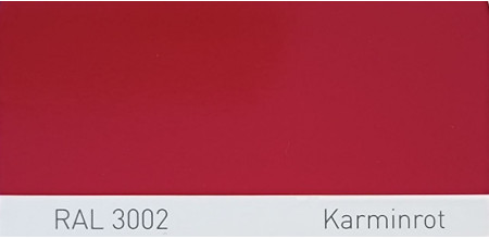 Фарба поліуретанова для металу (DTM)  Simplex, RAL 3002 KARMINROT, Carmine red