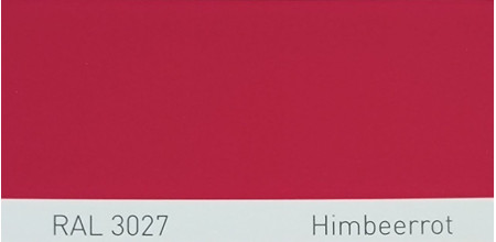Краска полиуретановая для металла (DTM) Simplex, RAL 3027 HIMBEERROT, Raspberry red