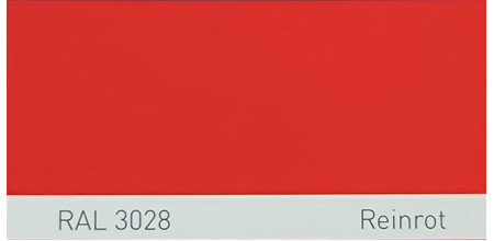 Краска полиуретановая для металла (DTM) Simplex, RAL 3028 REINROT, Pure red