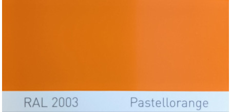 Поліуретанова фарба підвищеної міцності Simplex, RAL 2003 PASTELLORANGE, Pastel orange