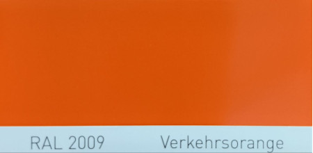 Поліуретанова фарба підвищеної міцності Simplex, RAL 2009 VERKEHRSORANGE, Traffic orange