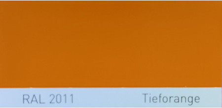 Поліуретанова фарба підвищеної міцності Simplex, RAL 2011 TIEFORANGE, Deep orange