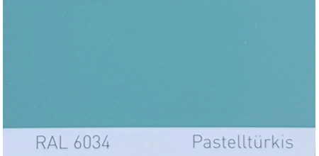 Поліуретанова фарба підвищеної міцності Simplex, RAL 6034 PASTELLTUERKIS, Pastel turquoise