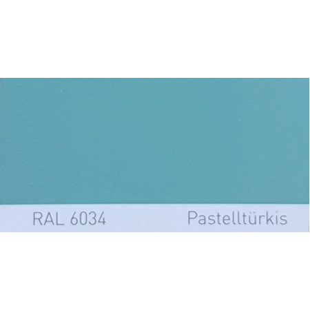 Поліуретанова фарба підвищеної міцності Simplex, RAL 6034 PASTELLTUERKIS, Pastel turquoise Поліуретанова фарба підвищеної міцності Simplex, RAL 6034 PASTELLTUERKIS, Pastel turquoise