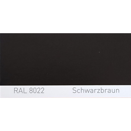 Поліуретанова фарба підвищеної міцності Simplex, RAL 8022 SCHWARZBRAUN, Black brown