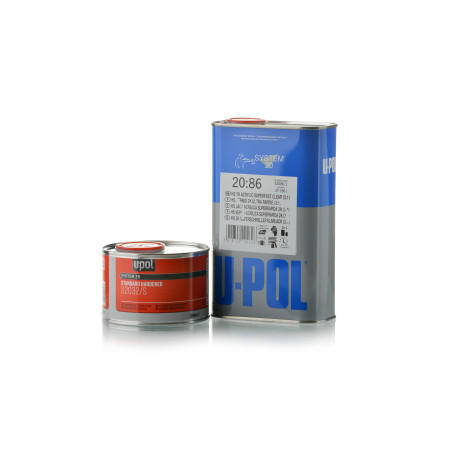 Лак акриловий швидкий U-POL 2086 HS Super Fast Clear 3:1