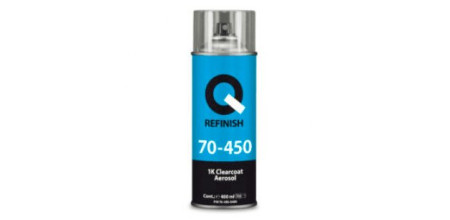 Лак в аерозолі Q-Refinish 70-450-0400 1К Clearcoat