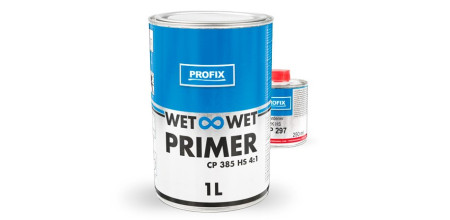 Грунт акриловый мокрый по мокрому Profix CP 385 HS 4:1 2K