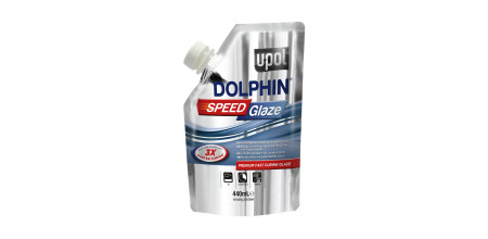 Шпаклівка рідка швидковисихаюча U-POL Dolphin Speed Glaze 440 мл
