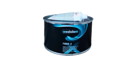 Шпаклівка зі скловолокном м'яка поліефірна Westchem FIBER X