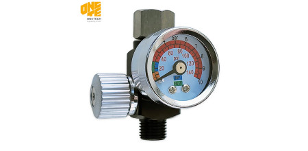 Манометр ONE TECH NT05-RP-003-G с регулятором воздуха Манометр ONE TECH NT05-RP-003-G с регулятором воздуха