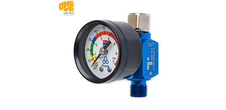 Манометр ONE TECH NT05-RP-002-G з регулятором повітря