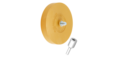 Диск із адаптером для зняття слідів клею INDASA ERASER WHEELS